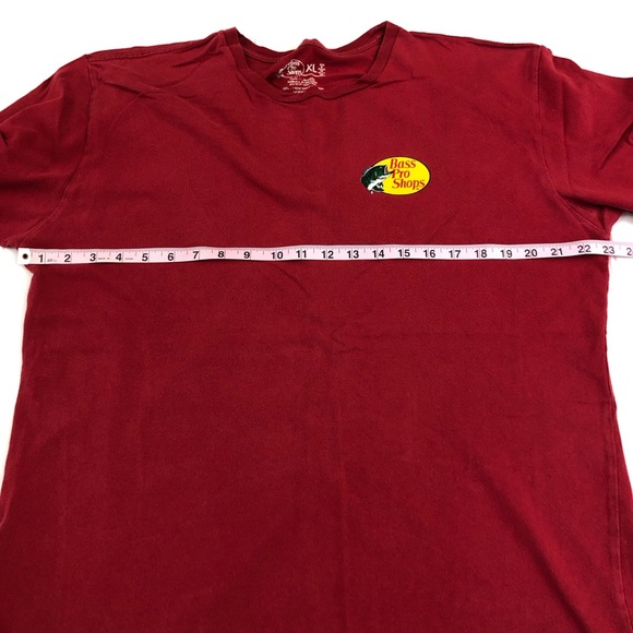 Bass Pro Shops Red Short Sleeve Tee - Picture 7 of 8